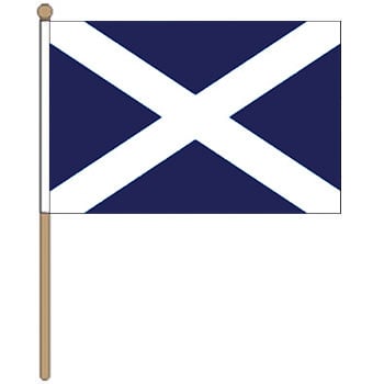 Scotland Navy Blue Small Hand Waver Flag