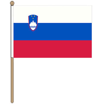 Slovenia Hand Waver Flag