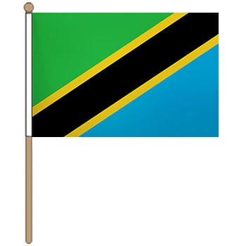 Tanzania Hand Waver Flag - Urgent Buy From MyFlag