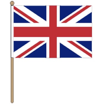 UK Hand Waver Flag
