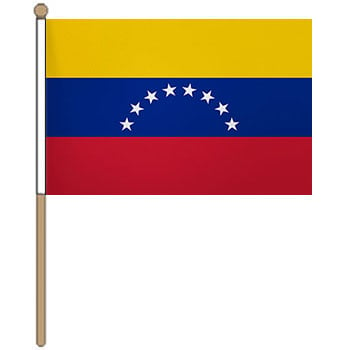 Venezuela Hand Waver Flag
