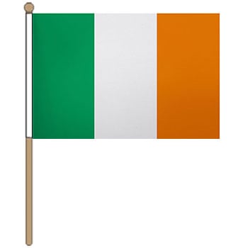 Ireland Small Hand Waver Flag