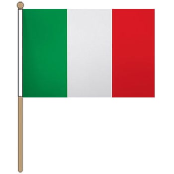 Italy Small Hand Waver Flag