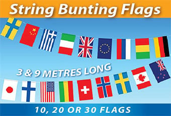 String Bunting Flags