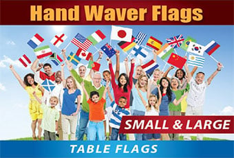 Hand Waver Flags - Table Flags