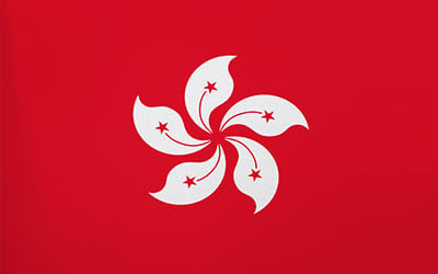 Hong Kong Flag - Heavy Duty 180 x 90cm