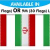 String Bunting Flags Iran