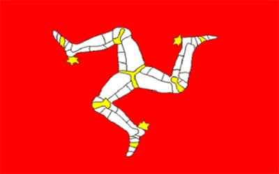 Isle Of Man National Flag 150 x 90cm