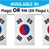 String Bunting Flags Korea South