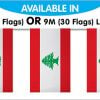 String Bunting Flags Lebanon