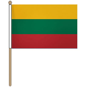 Lithuania Hand Waver Flag