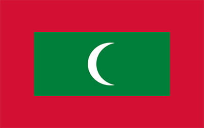 Maldives Flag 60 x 90cm