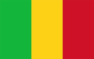 Mali Flag 60 x 90cm