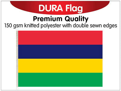 Mauritius Knitted Dura Flag 150 x 90cm