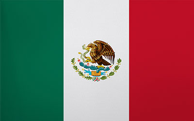 Mexico National Flag 150 x 90cm