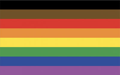 More Colour More Pride Flag