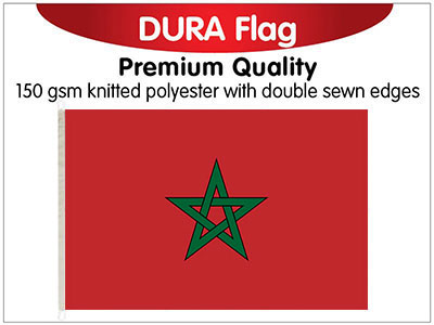 Morocco Knitted Dura Flag 150 x 90cm