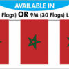 Morocco String Bunting Flags