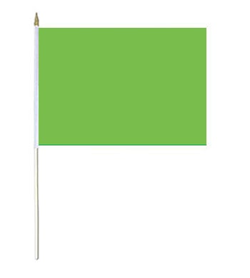 Neon Green Hand Waver Flag