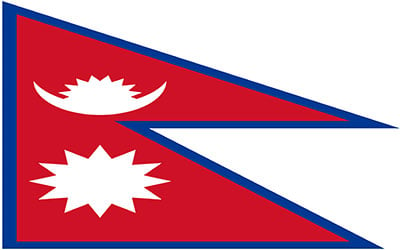 Nepal Flag 60 x 90cm