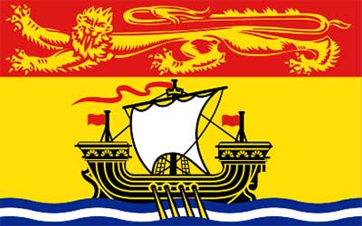 New Brunswick State Flag - Canada 150 x 90cm
