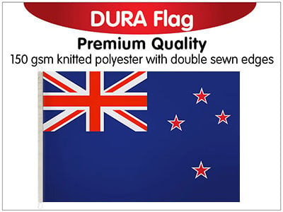 New Zealand Knitted Dura Flag 150 x 90cm
