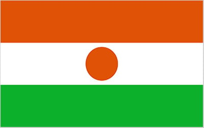 Niger Flag 60 x 90cm