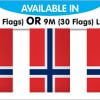 String Bunting Flags Norway