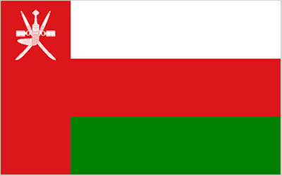 Oman Flag 60 x 90cm