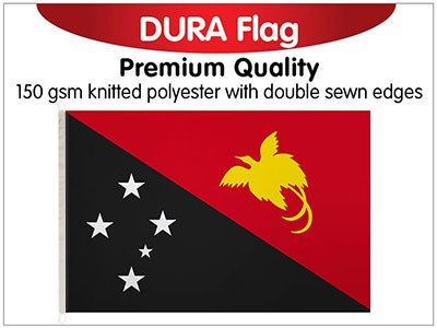 Papua New Guinea Poly Dura Flag