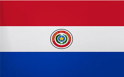 Paraguay Flag 60 x 90cm