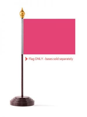 Pink Table Flag
