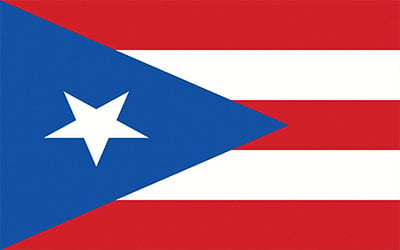 Puerto Rico Flag 60 x 90cm