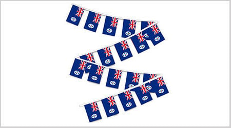 Queensland String Bunting Flags