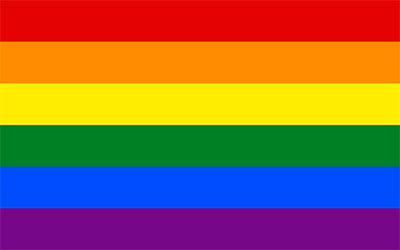 Rainbow Flag Small - 60 x 90cm
