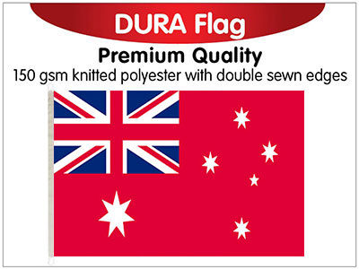 Australia Red Ensign Knitted Poly Dura Flag 150 x 90cm