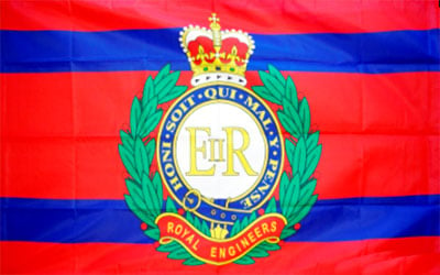 Royal Engineers Corps Flag 150 x 90cm