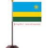 Rwanda Table Flag