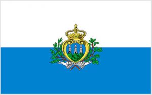 San Marino National Flag 150 x 90cm