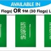 String Bunting Flags Saudi Arabia