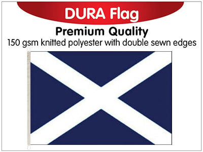 Scotland NavyBlue Knitted Dura Flag 150 x 90cm