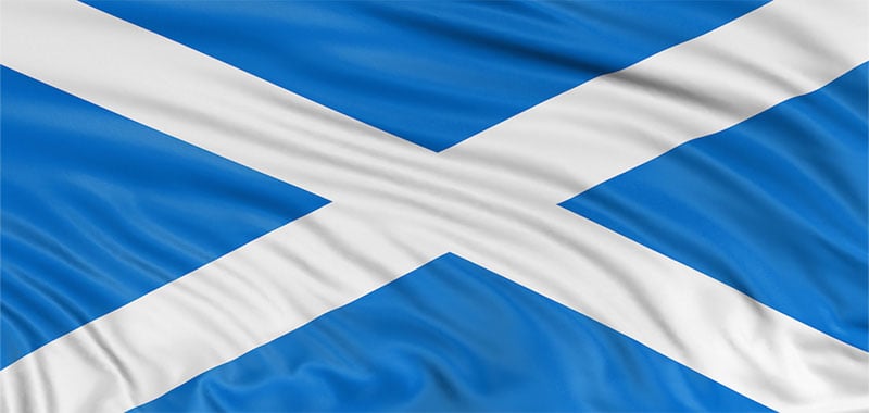 Scotland Flag History 