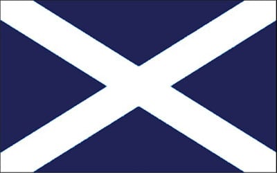 Scotland Navy Blue XL Flag 243 x 152cm