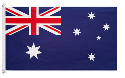 Aboriginal Knitted Polyester Flag - 130 Denier