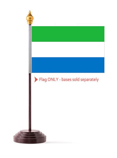Sierra-Leone Table Flag