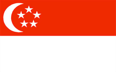 Singapore Flag 60 x 90cm