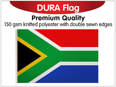 South Africa Knitted Dura Flag 150 x 90cm