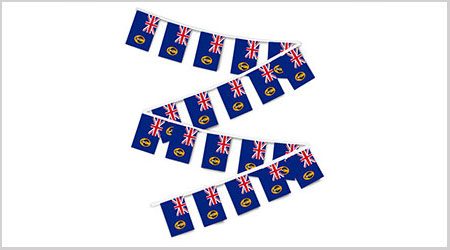 South Australia Bunting Flags - 9M 30 Flags