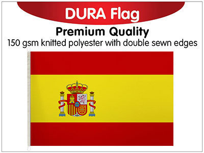 Spain Poly Dura Flags