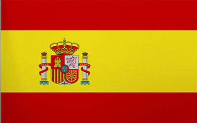 Spain Decal Flag Sticker 13 x 9cm